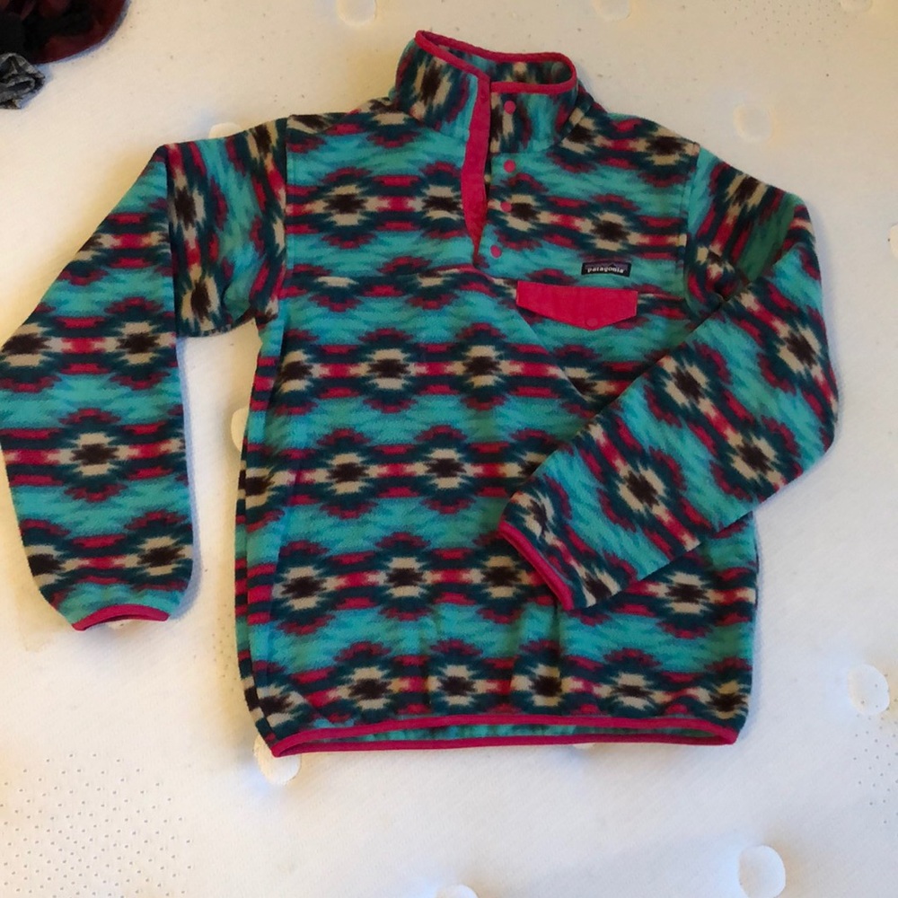 New Patagonia snap button up
